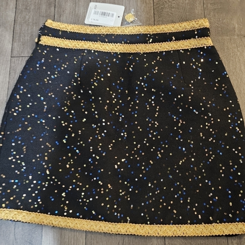 Sister Jane Disco Boucle skirt size medium - Picture 5 of 16